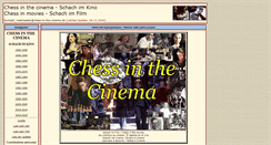 Desktop Screenshot of chess-in-the-cinema.de